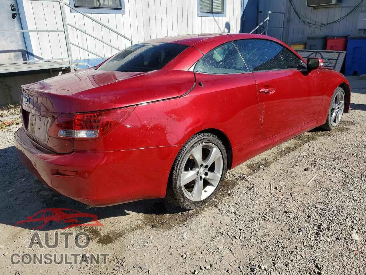 LEXUS IS 2010 - JTHFF2C2XA2507106