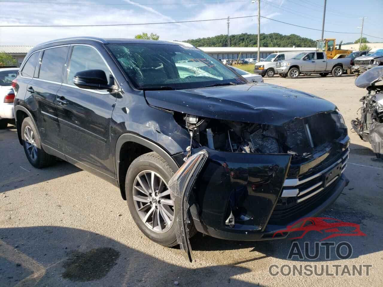 TOYOTA HIGHLANDER 2018 - 5TDJZRFH0JS844145