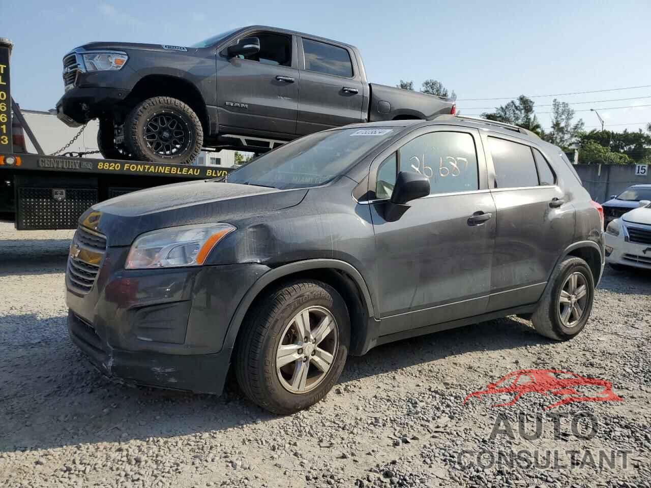 CHEVROLET TRAX 2016 - 3GNCJLSB2GL261192