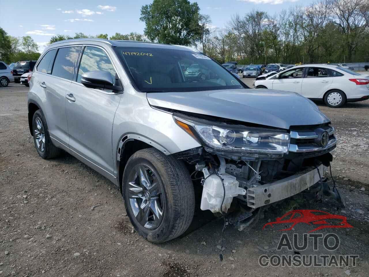 TOYOTA HIGHLANDER 2018 - 5TDDZRFH3JS857324