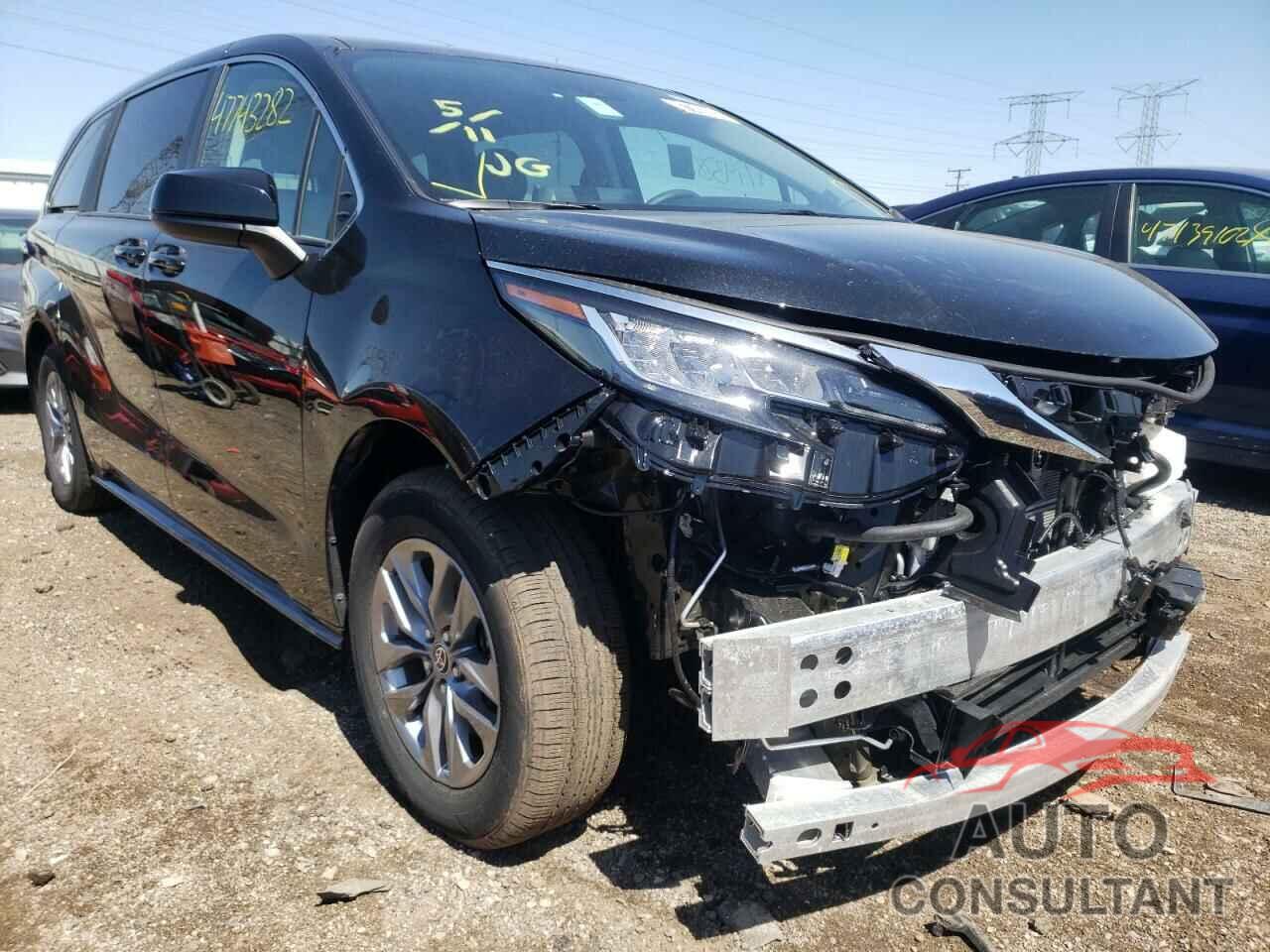 TOYOTA SIENNA 2022 - 5TDKRKEC3NS102183