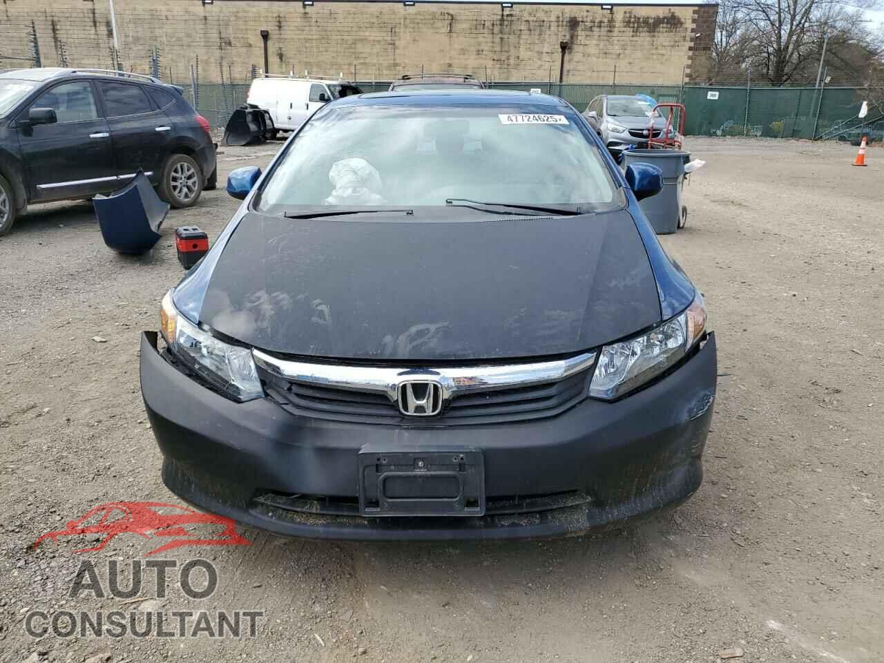 HONDA CIVIC 2012 - 19XFB2F98CE363440