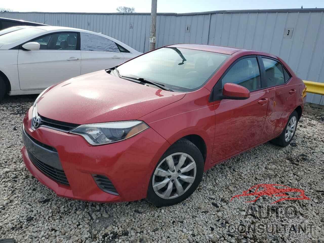 TOYOTA COROLLA 2016 - 2T1BURHEXGC703610