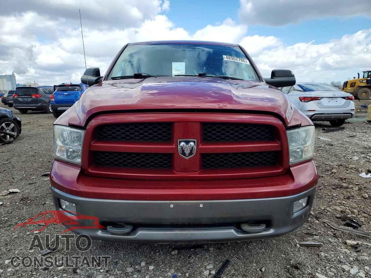 DODGE RAM 1500 2012 - 1C6RD7LT4CS118837