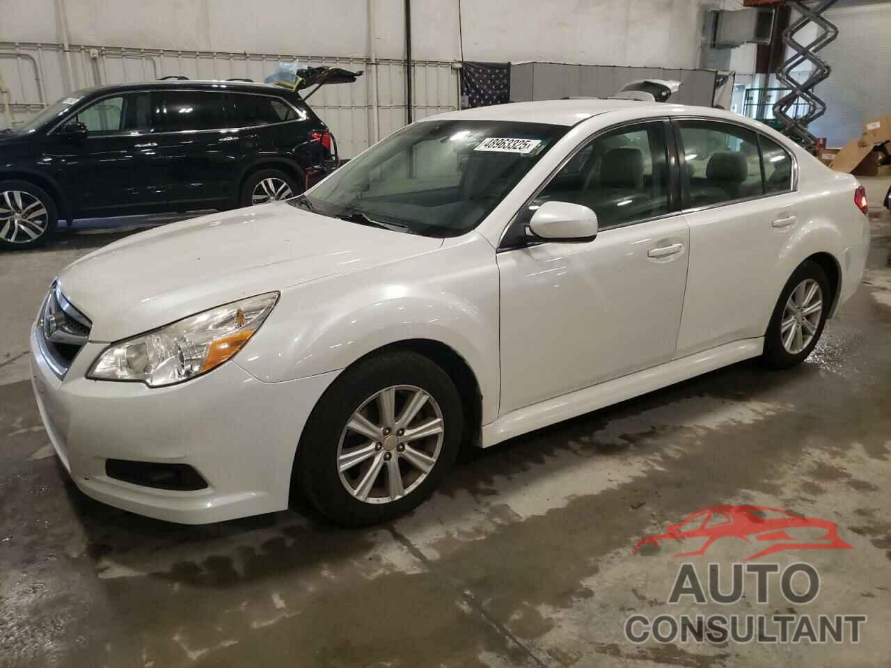 SUBARU LEGACY 2012 - 4S3BMBA62C3021365