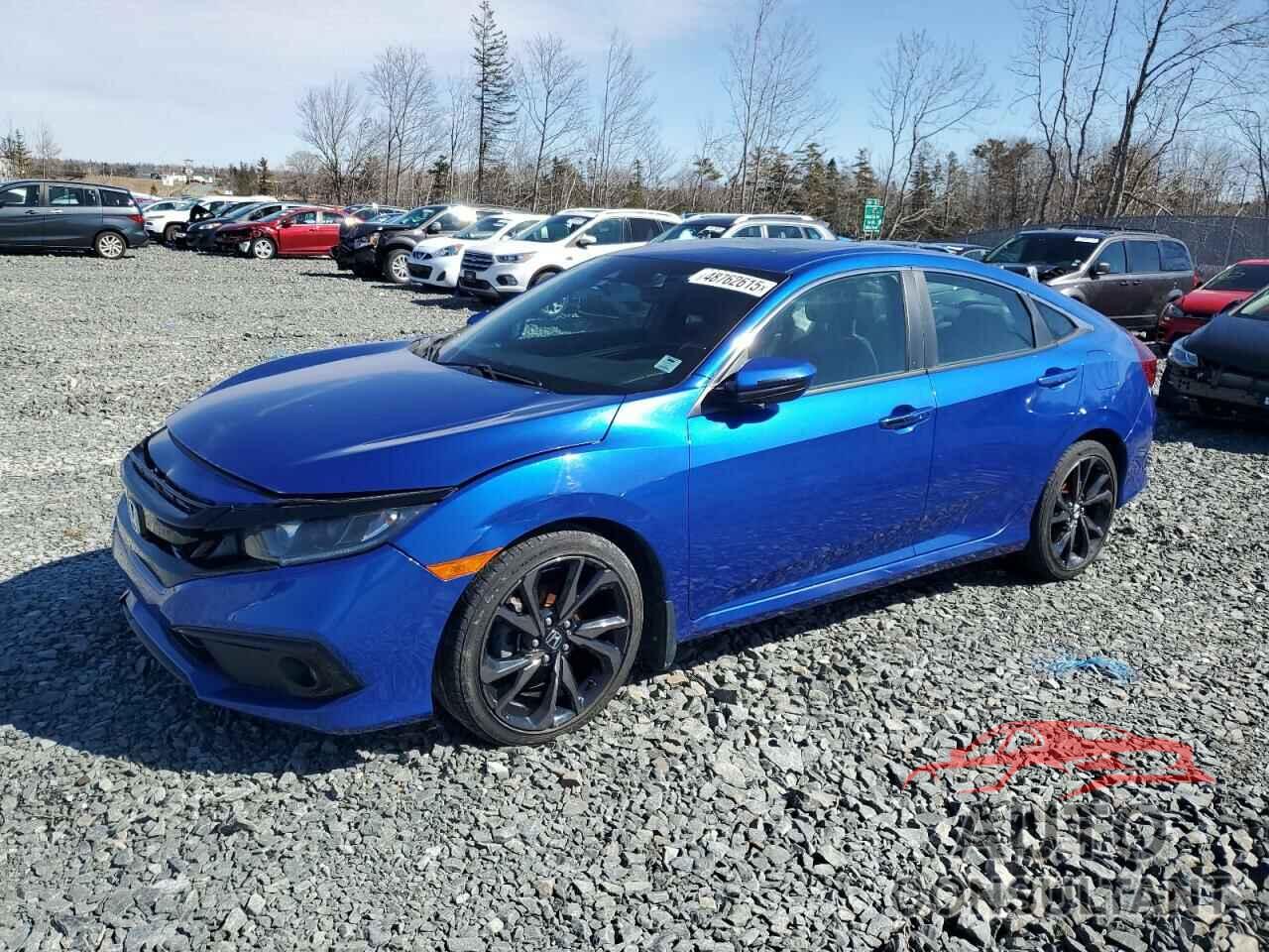 HONDA CIVIC 2019 - 2HGFC2F88KH016523