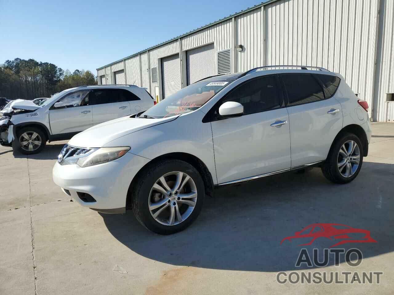 NISSAN MURANO 2012 - JN8AZ1MU6CW110893
