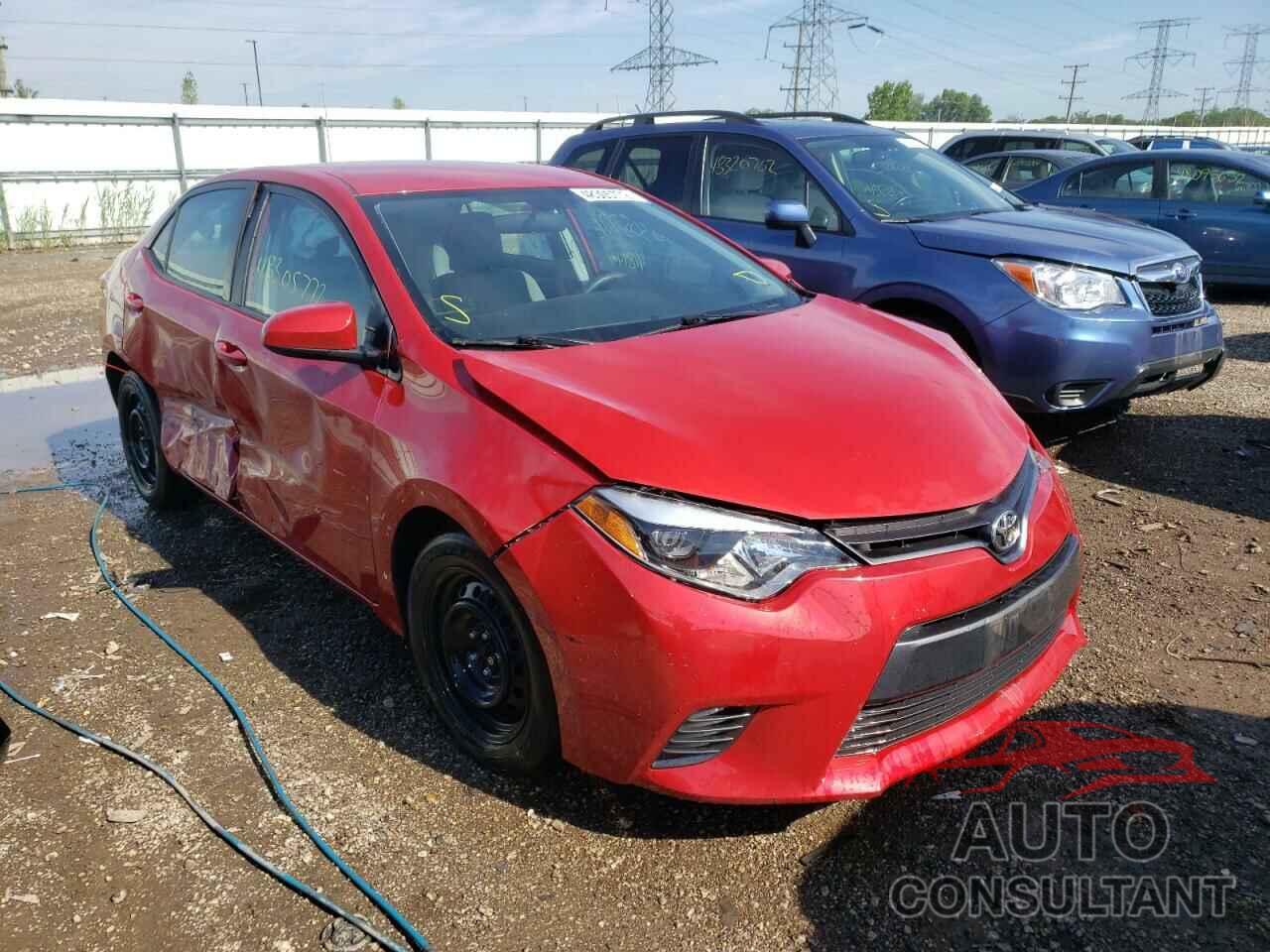 TOYOTA COROLLA 2016 - 2T1BURHE7GC723619