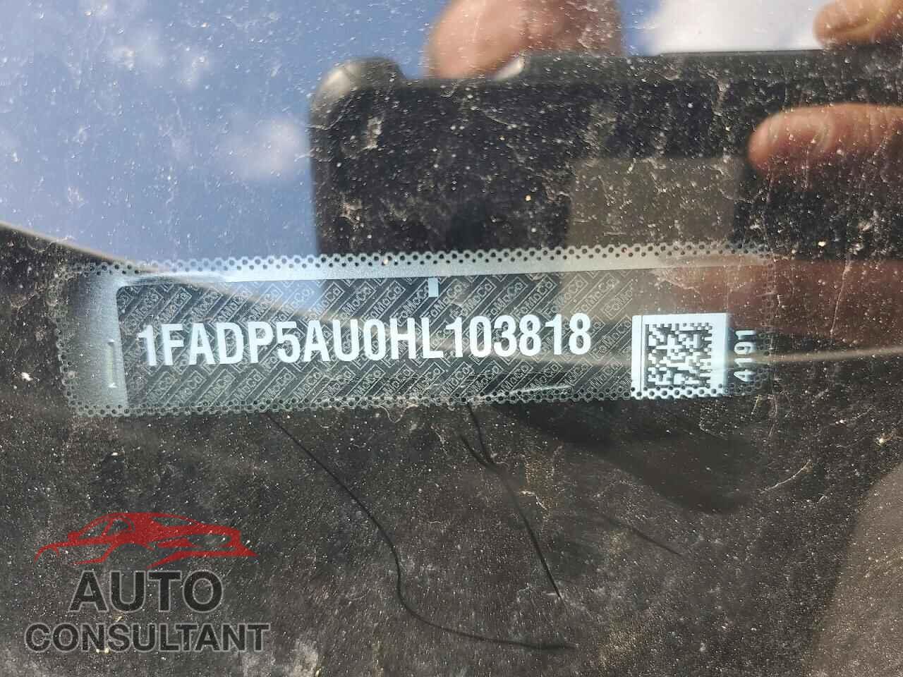 FORD CMAX 2017 - 1FADP5AU0HL103818