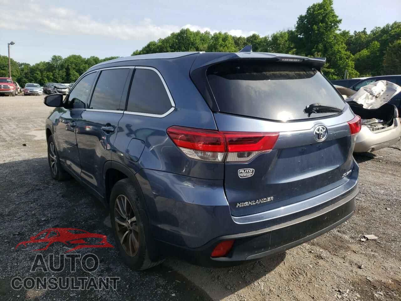 TOYOTA HIGHLANDER 2018 - 5TDJZRFHXJS875130