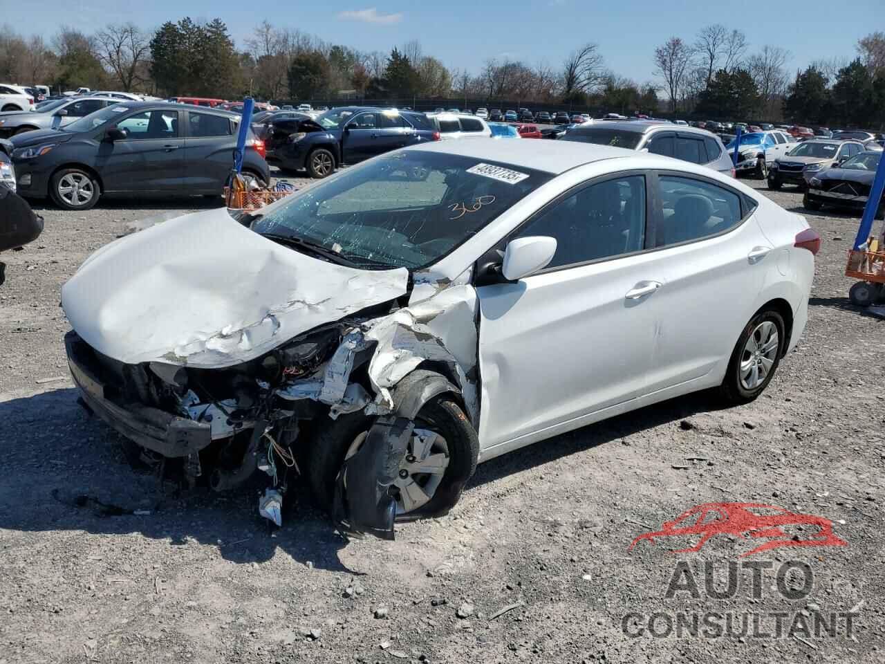 HYUNDAI ELANTRA 2016 - 5NPDH4AEXGH698254
