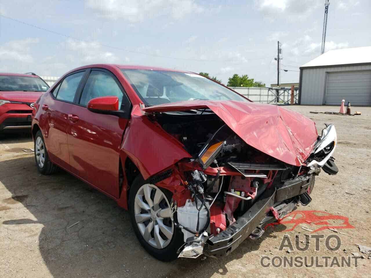 TOYOTA COROLLA 2016 - 2T1BURHE8GC505706
