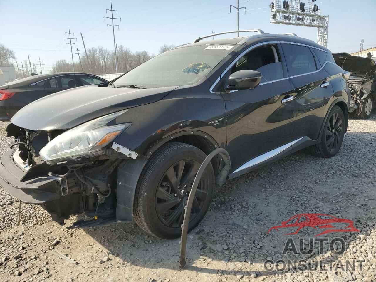 NISSAN MURANO 2017 - 5N1AZ2MH5HN155546