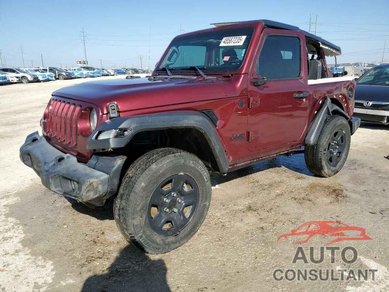 JEEP WRANGLER 2021 - 1C4GJXAG6MW801003