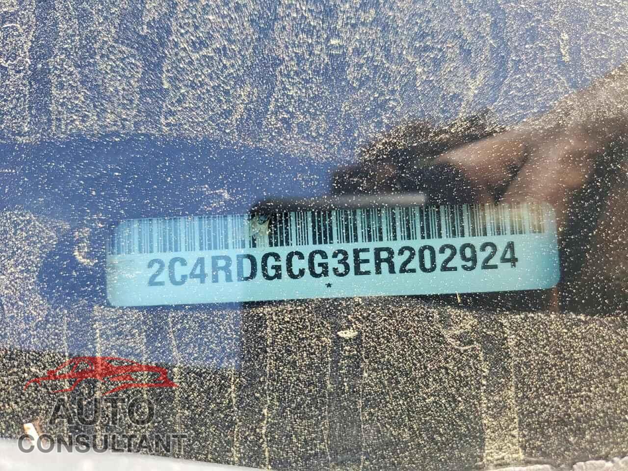 DODGE CARAVAN 2014 - 2C4RDGCG3ER202924