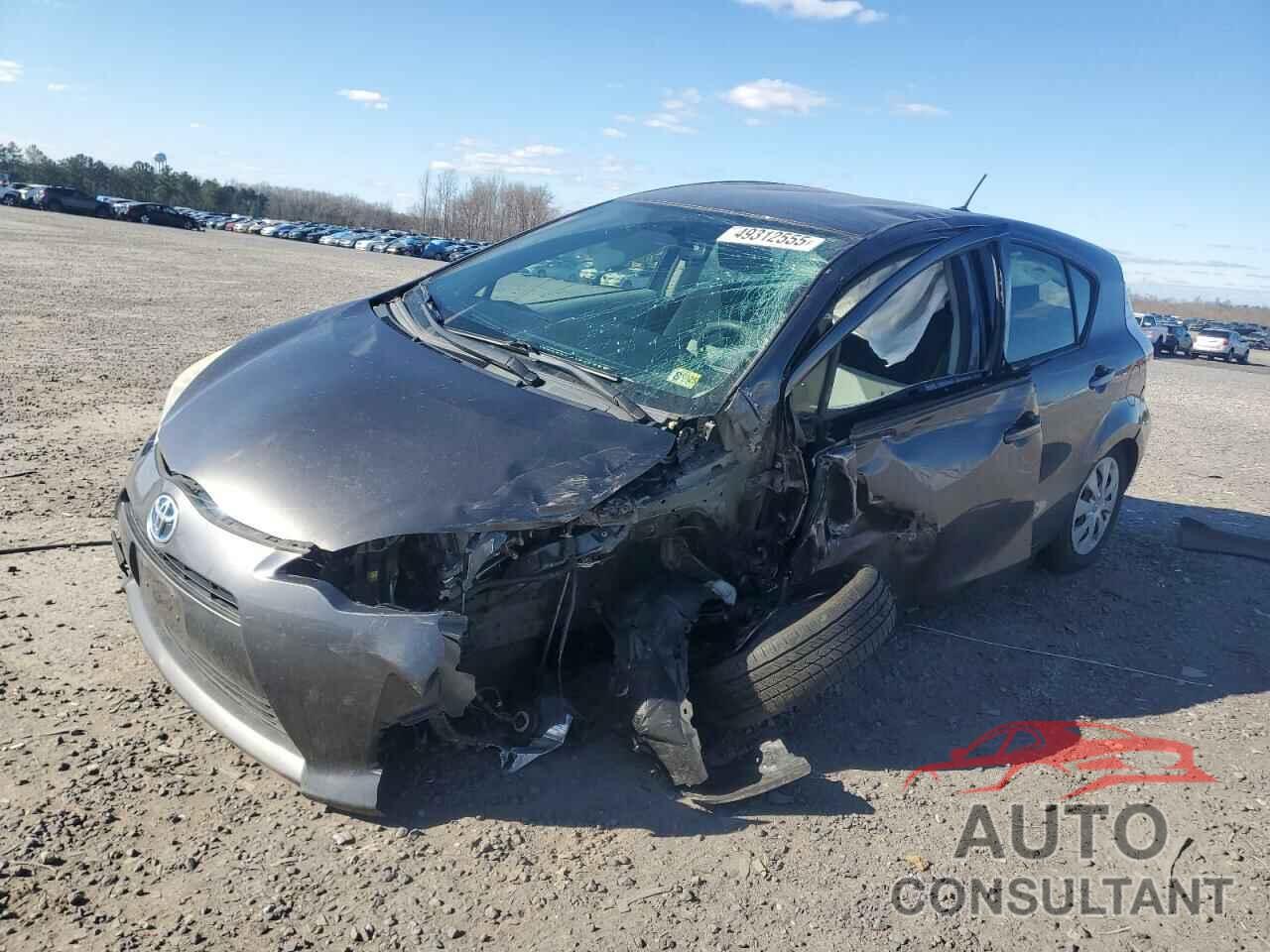 TOYOTA PRIUS 2013 - JTDKDTB3XD1539909