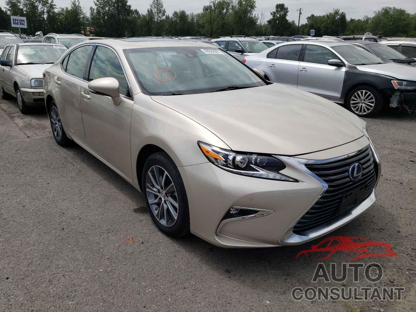 LEXUS ES300 2018 - JTHBW1GG6J2186776