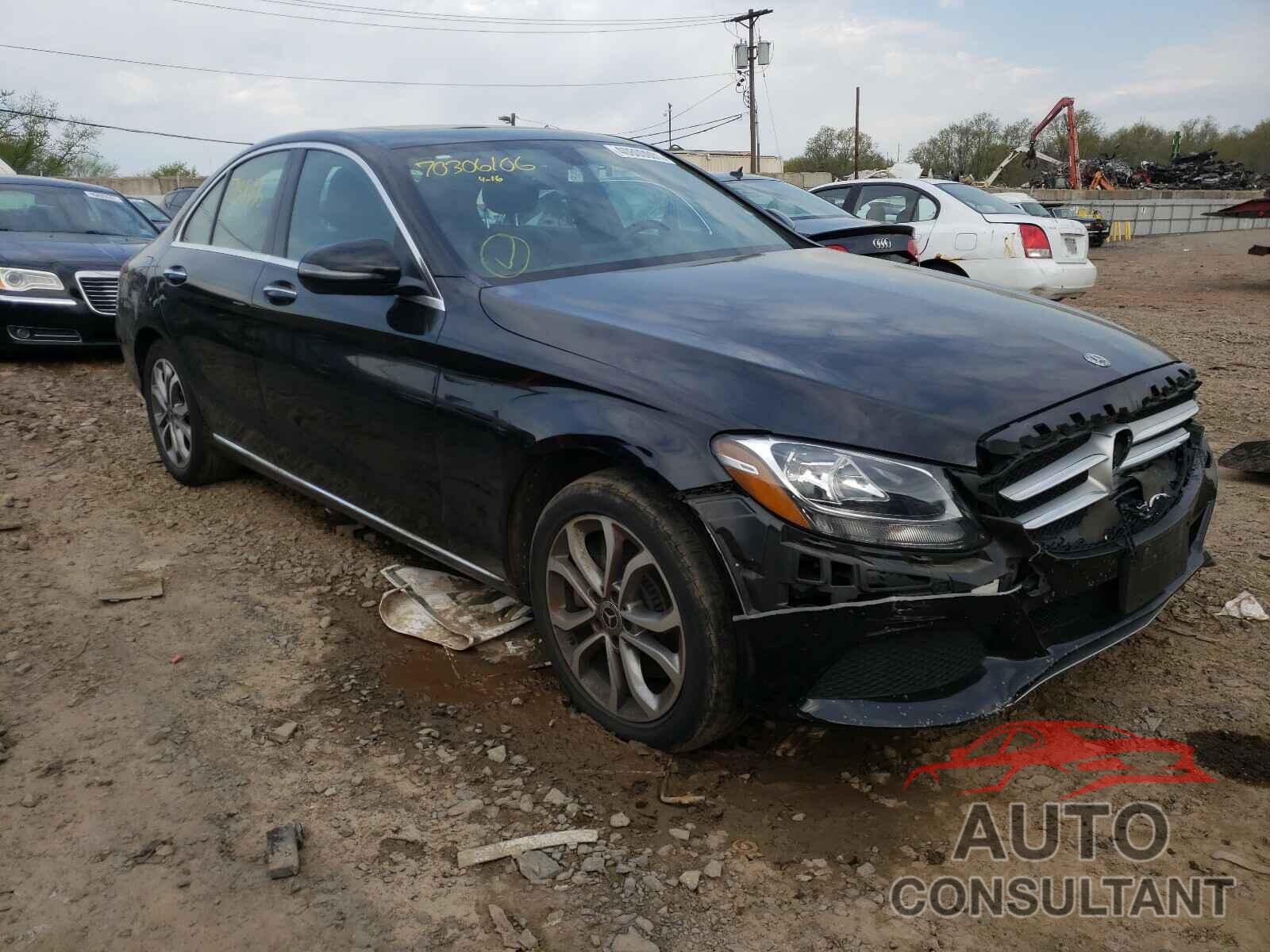 MERCEDES-BENZ C CLASS 2018 - 55SWF4KB2JU270525