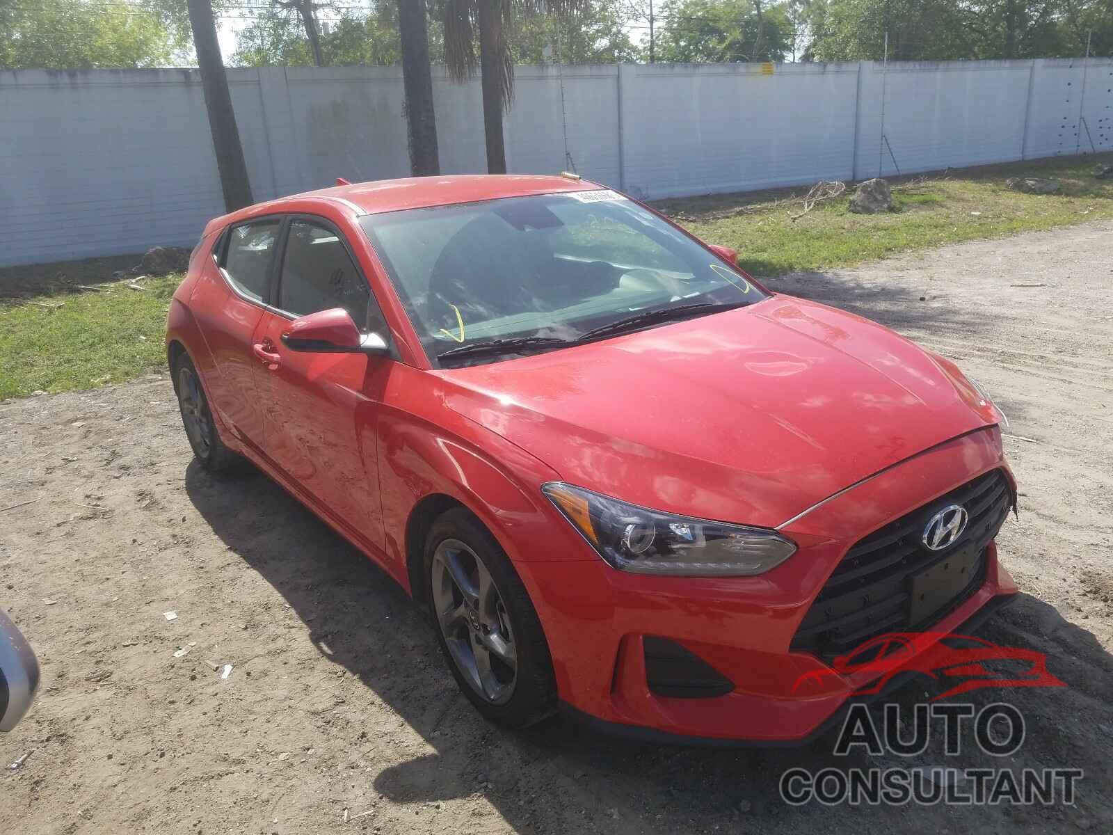 HYUNDAI VELOSTER 2019 - KMHTG6AF8KU018462