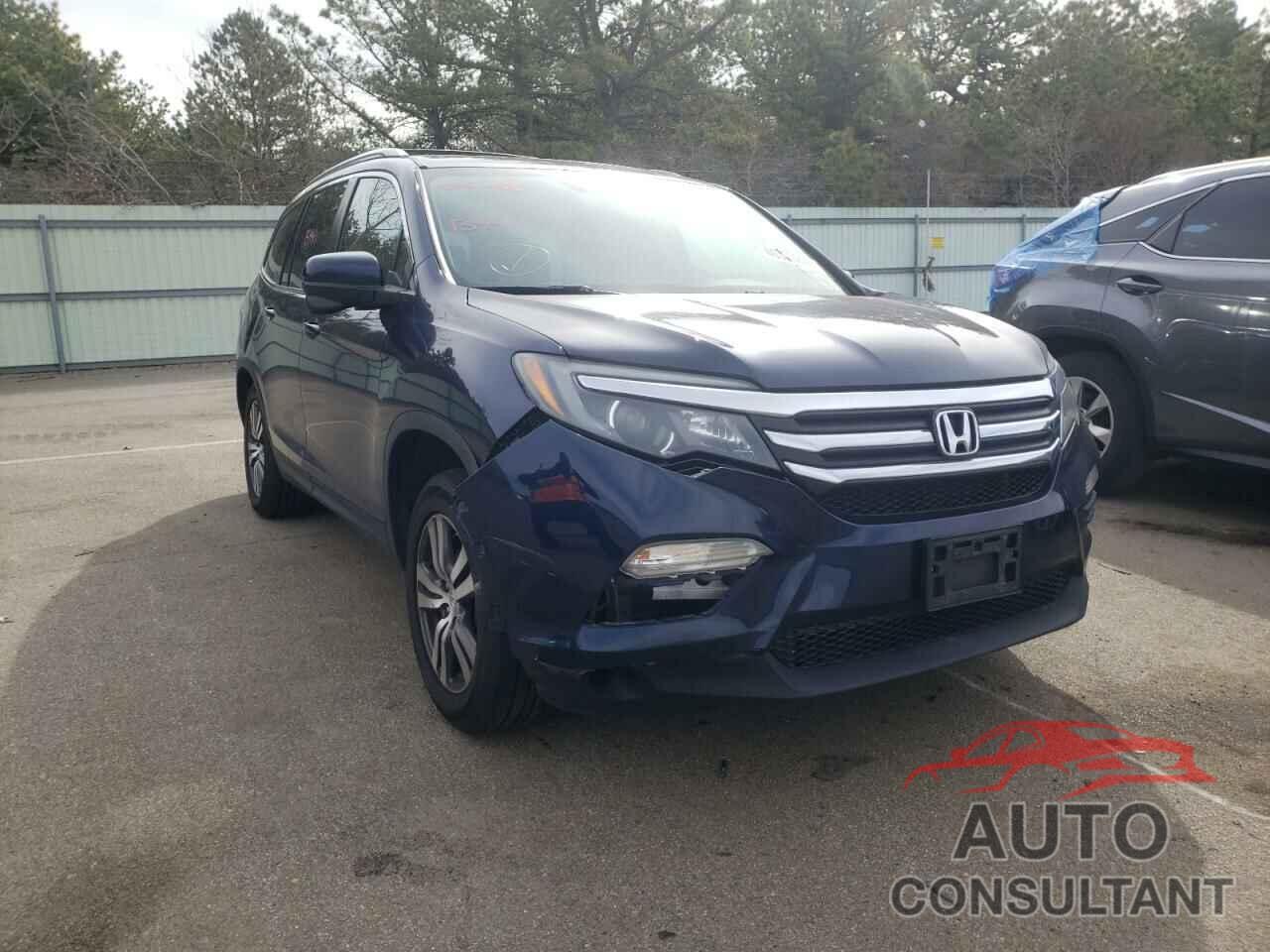 HONDA PILOT 2016 - 5FNYF6H58GB038883