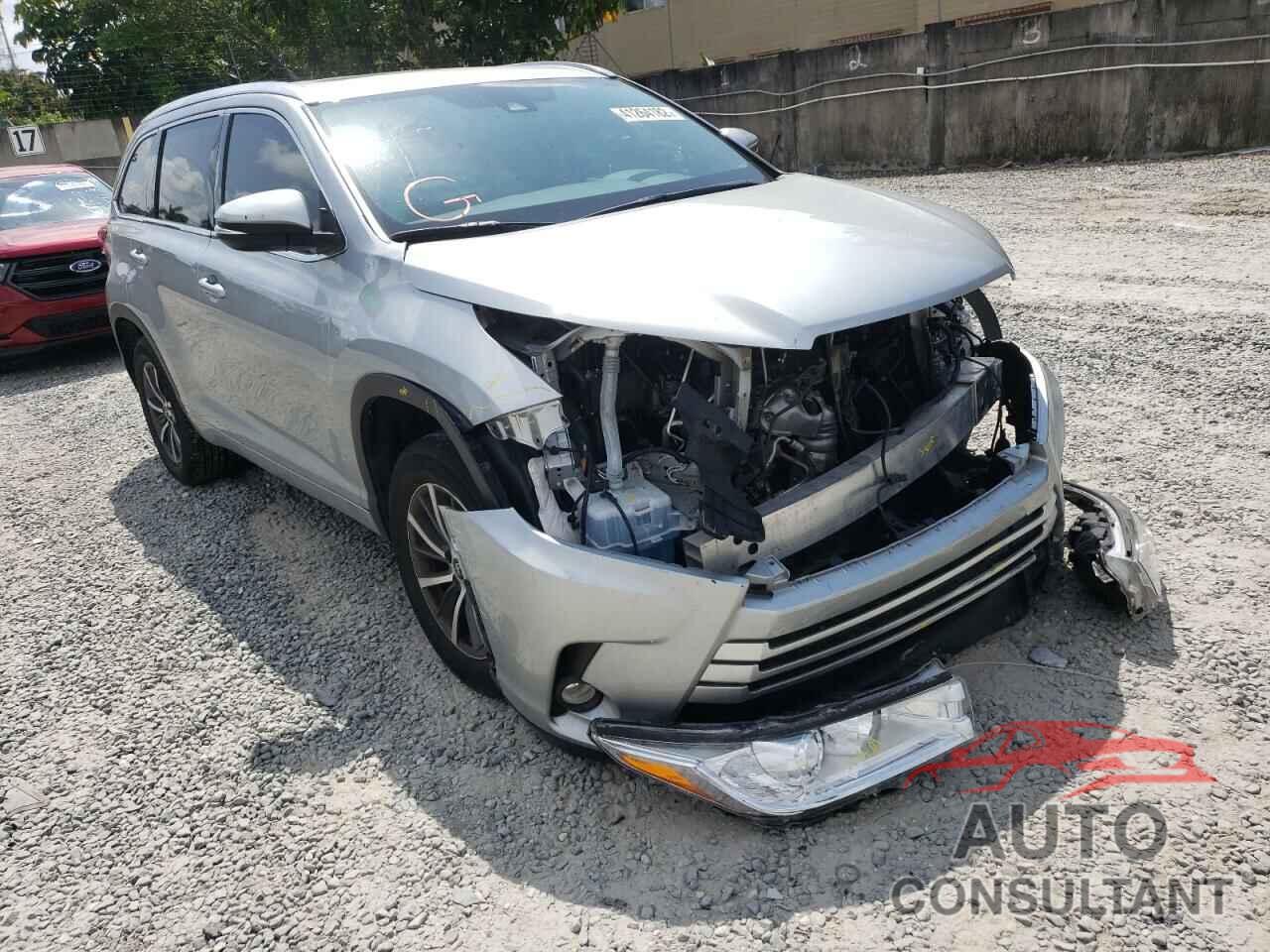TOYOTA HIGHLANDER 2017 - 5TDKZRFH3HS520122