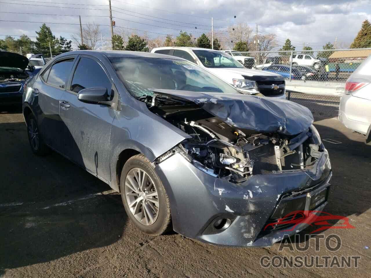 TOYOTA COROLLA 2016 - 5YFBURHE7GP367799
