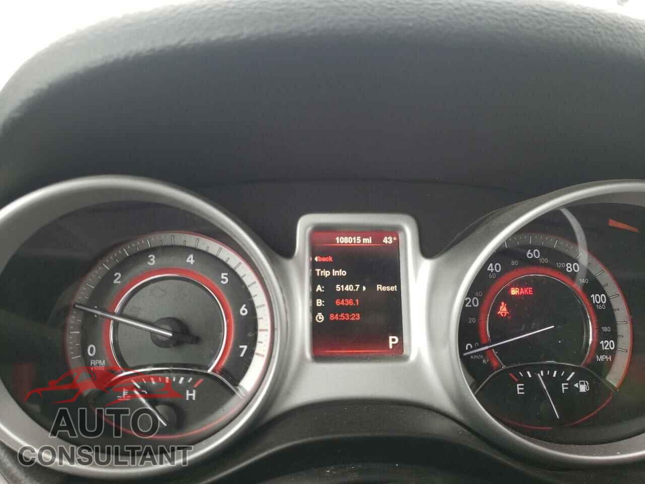 DODGE JOURNEY 2016 - 3C4PDDBGXGT215970