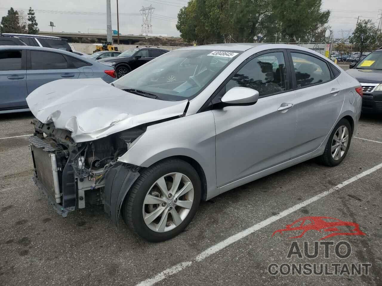 HYUNDAI ACCENT 2014 - KMHCU4AE5EU765011