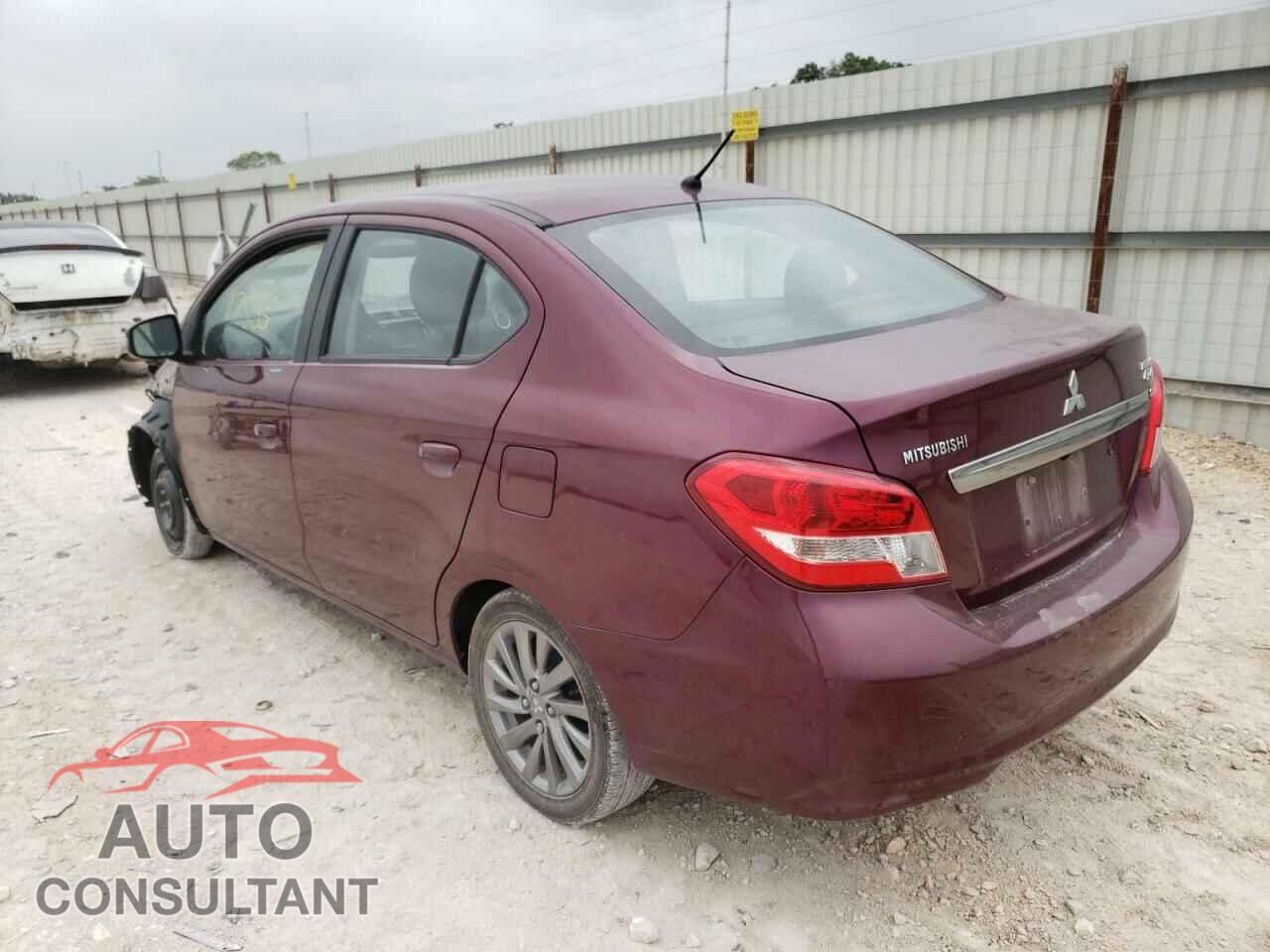 MITSUBISHI MIRAGE 2017 - ML32F4FJ8HHF07746
