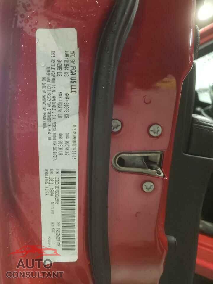 DODGE DART 2016 - 1C3CDFBB7GD609970
