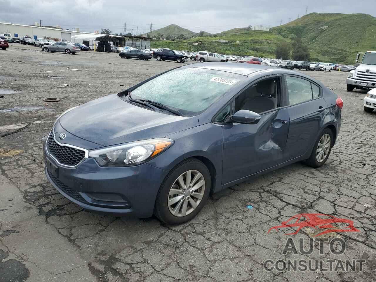 KIA FORTE 2016 - KNAFX4A61G5537387