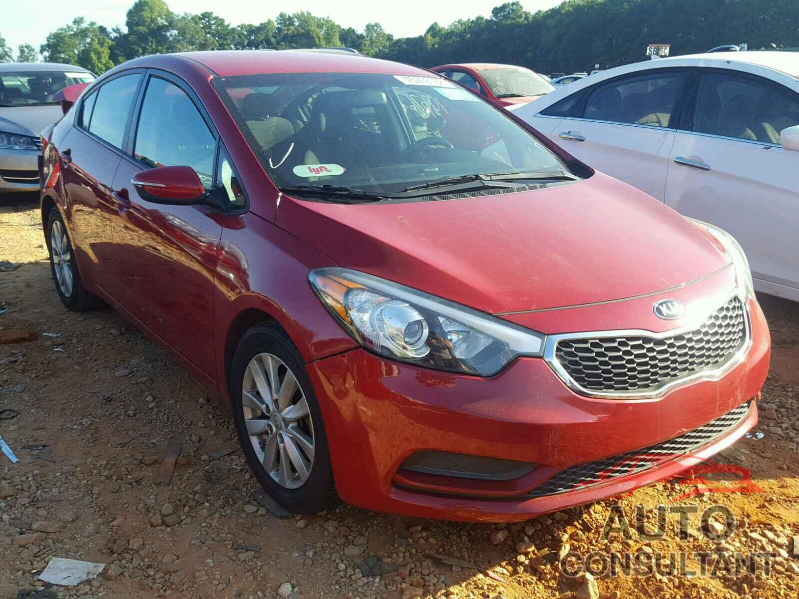 KIA FORTE 2016 - KNAFX4A68G5438548