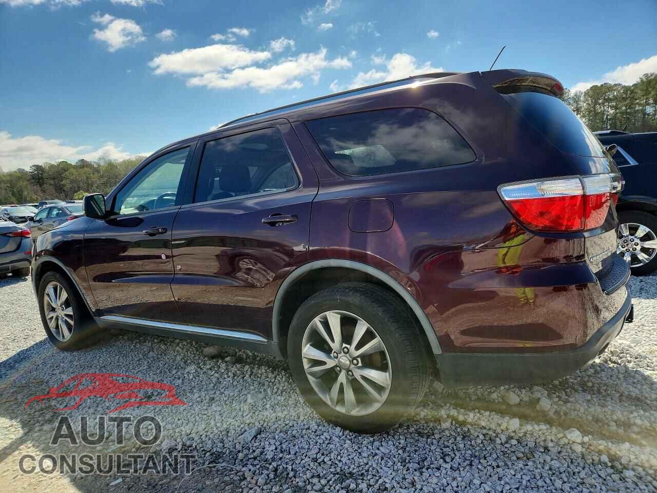 DODGE DURANGO 2012 - 1C4SDHDT8CC163126
