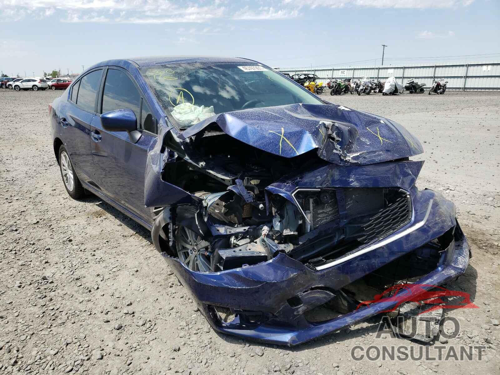 SUBARU IMPREZA 2018 - 4S3GKAD61J3624208
