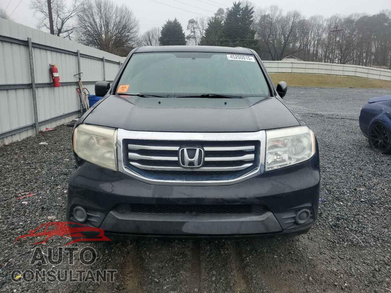 HONDA PILOT 2014 - 5FNYF4H22EB025456