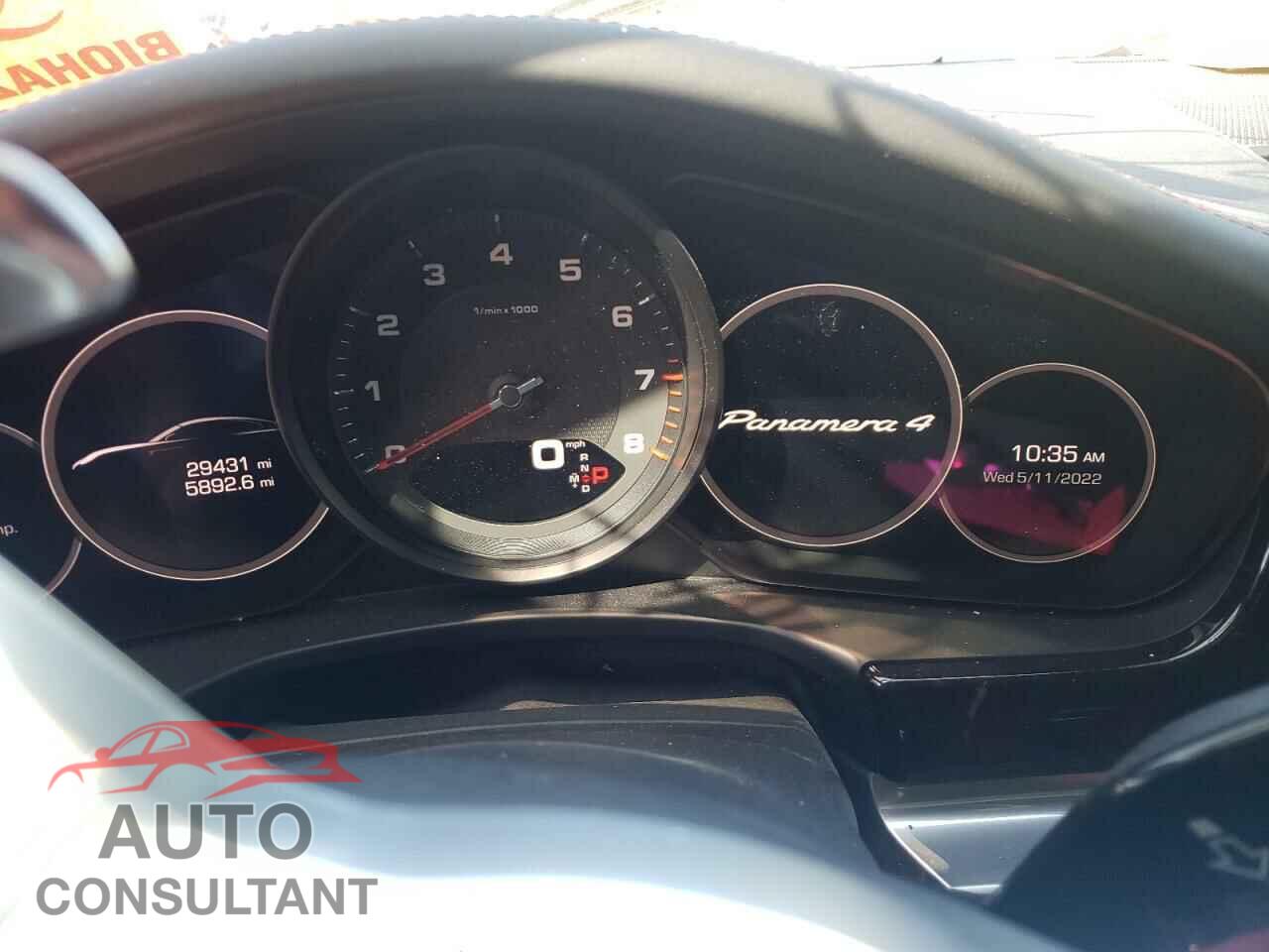 PORSCHE PANAMERA 2017 - WP0AA2A71HL101387