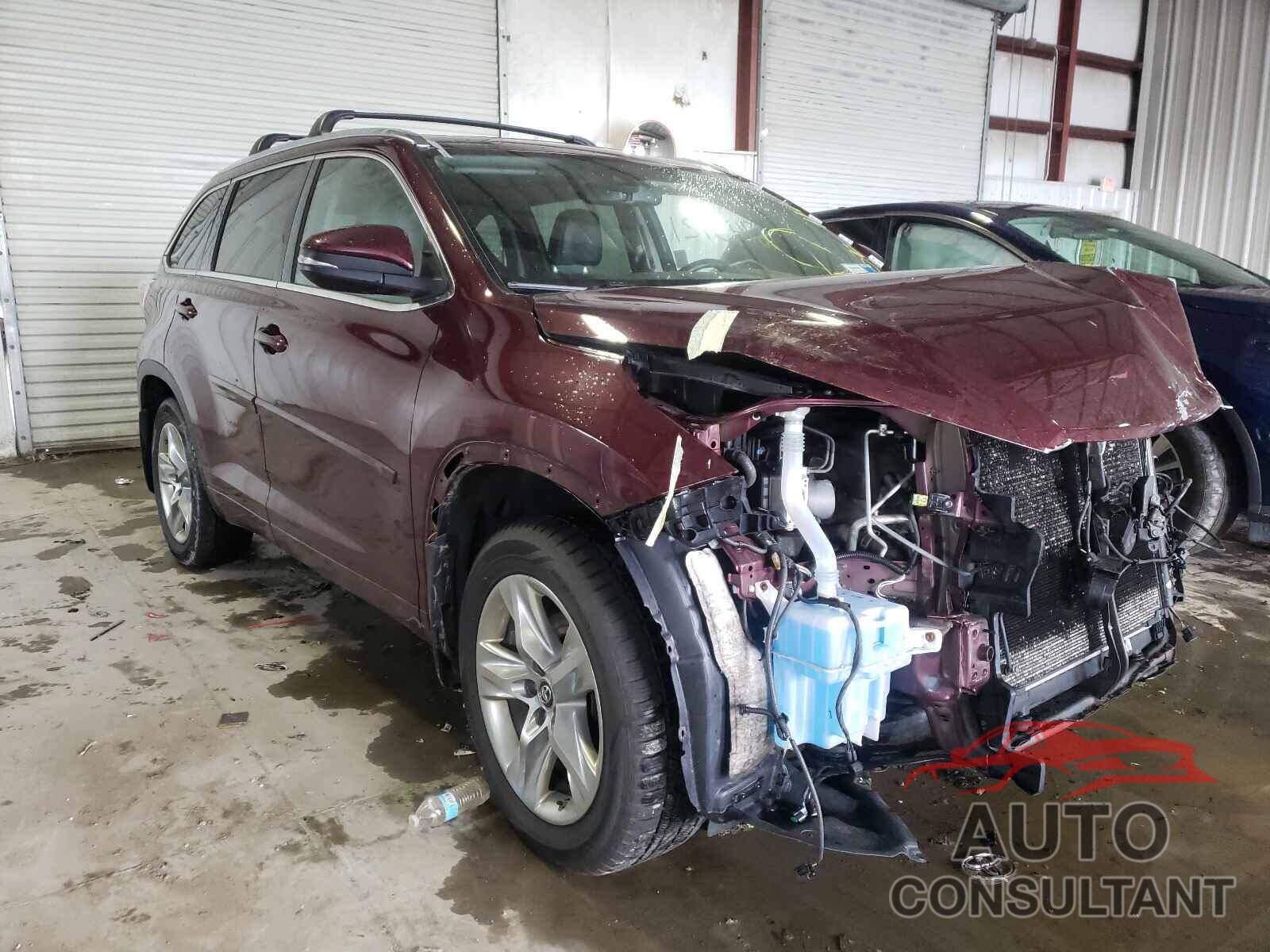 TOYOTA HIGHLANDER 2016 - 5TDDKRFH0GS316681