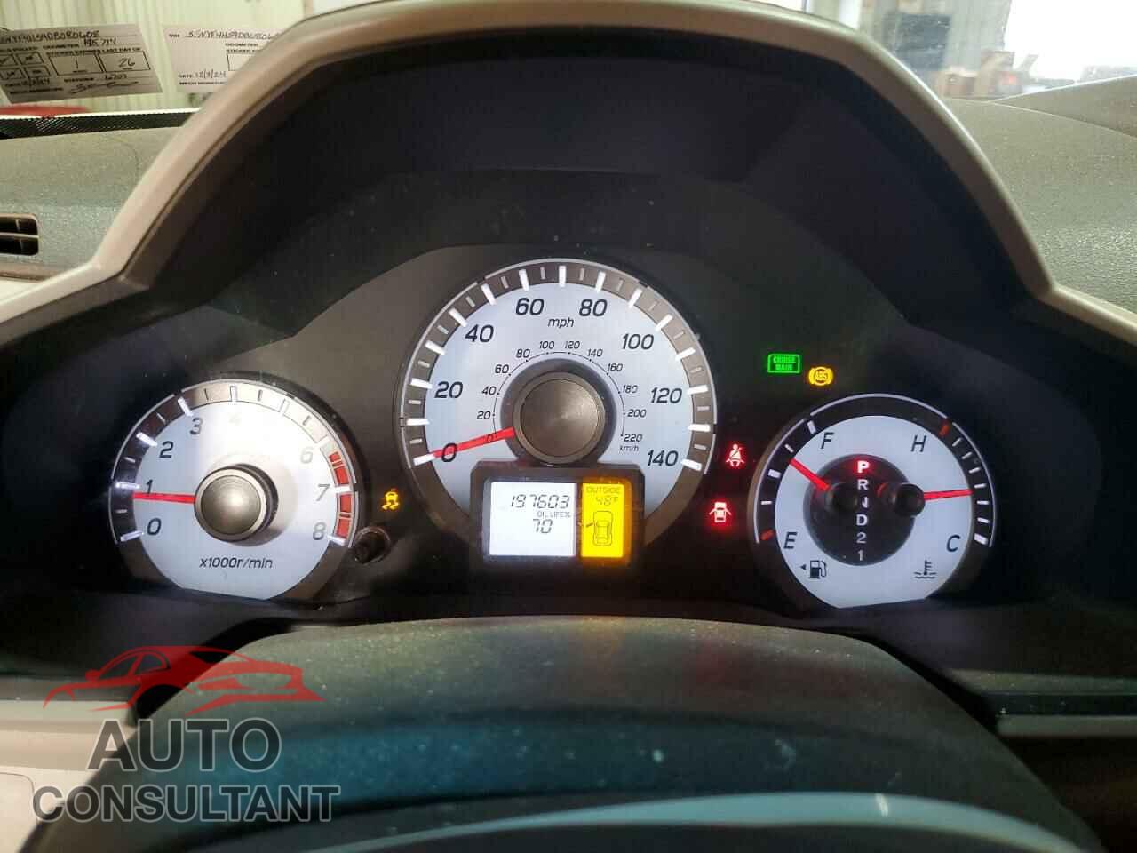 HONDA PILOT 2013 - 5FNYF4H59DB080608