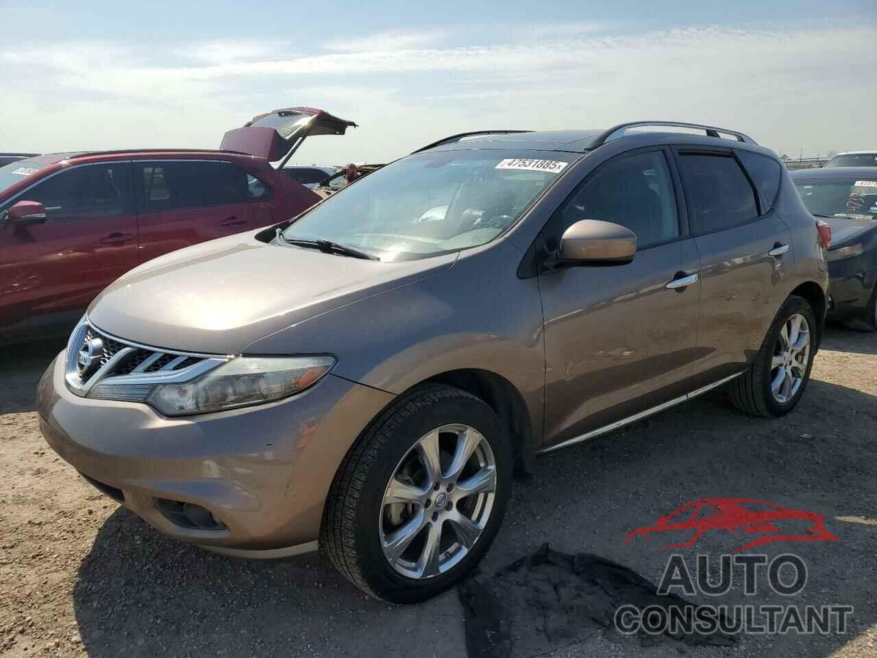 NISSAN MURANO 2012 - JN8AZ1MU8CW109938