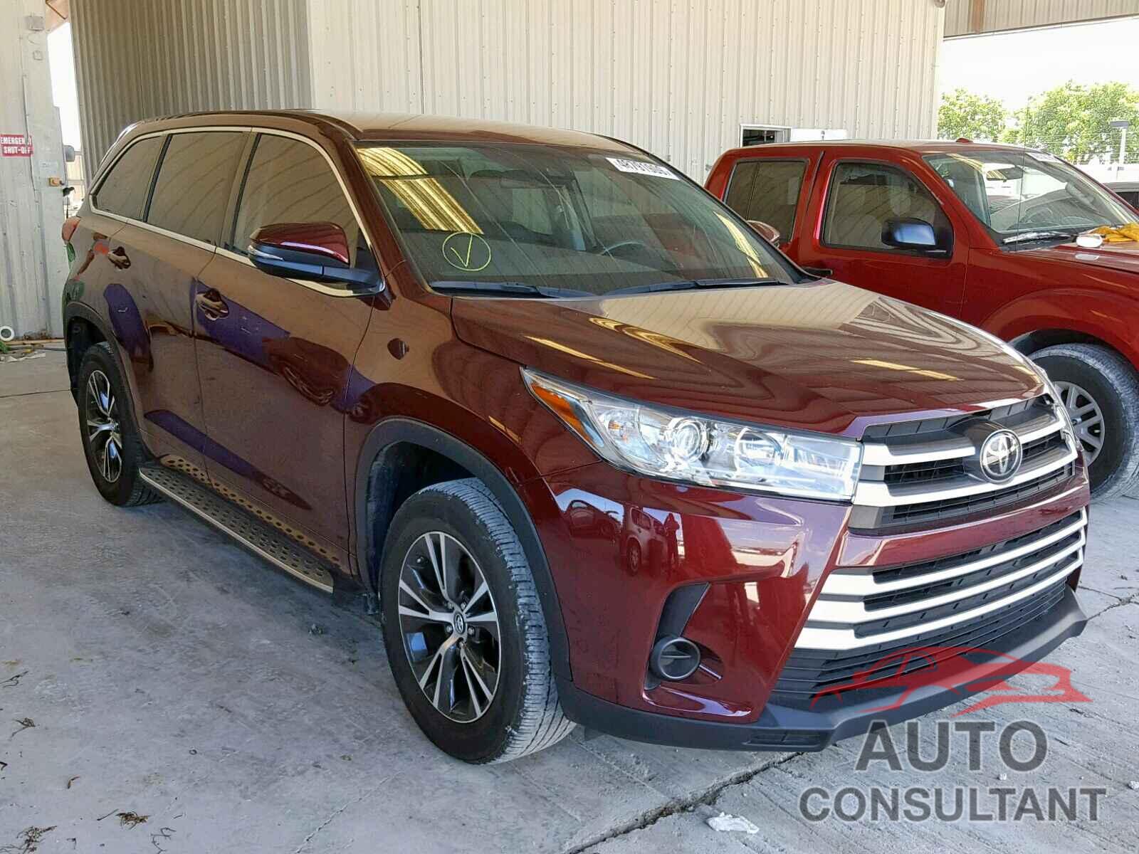 TOYOTA HIGHLANDER 2017 - 5TDZARFH3HS030463