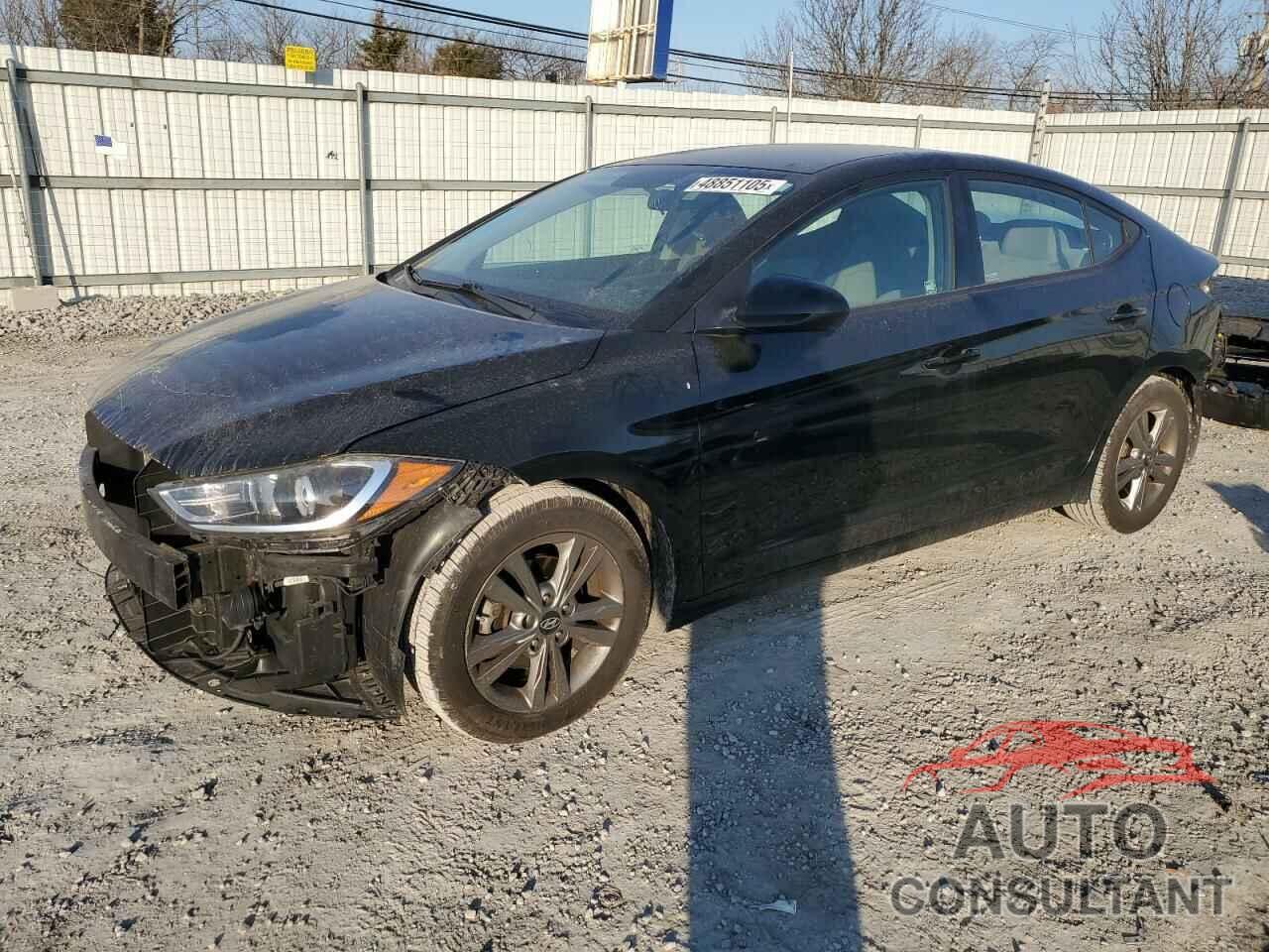 HYUNDAI ELANTRA 2018 - 5NPD84LF5JH221471