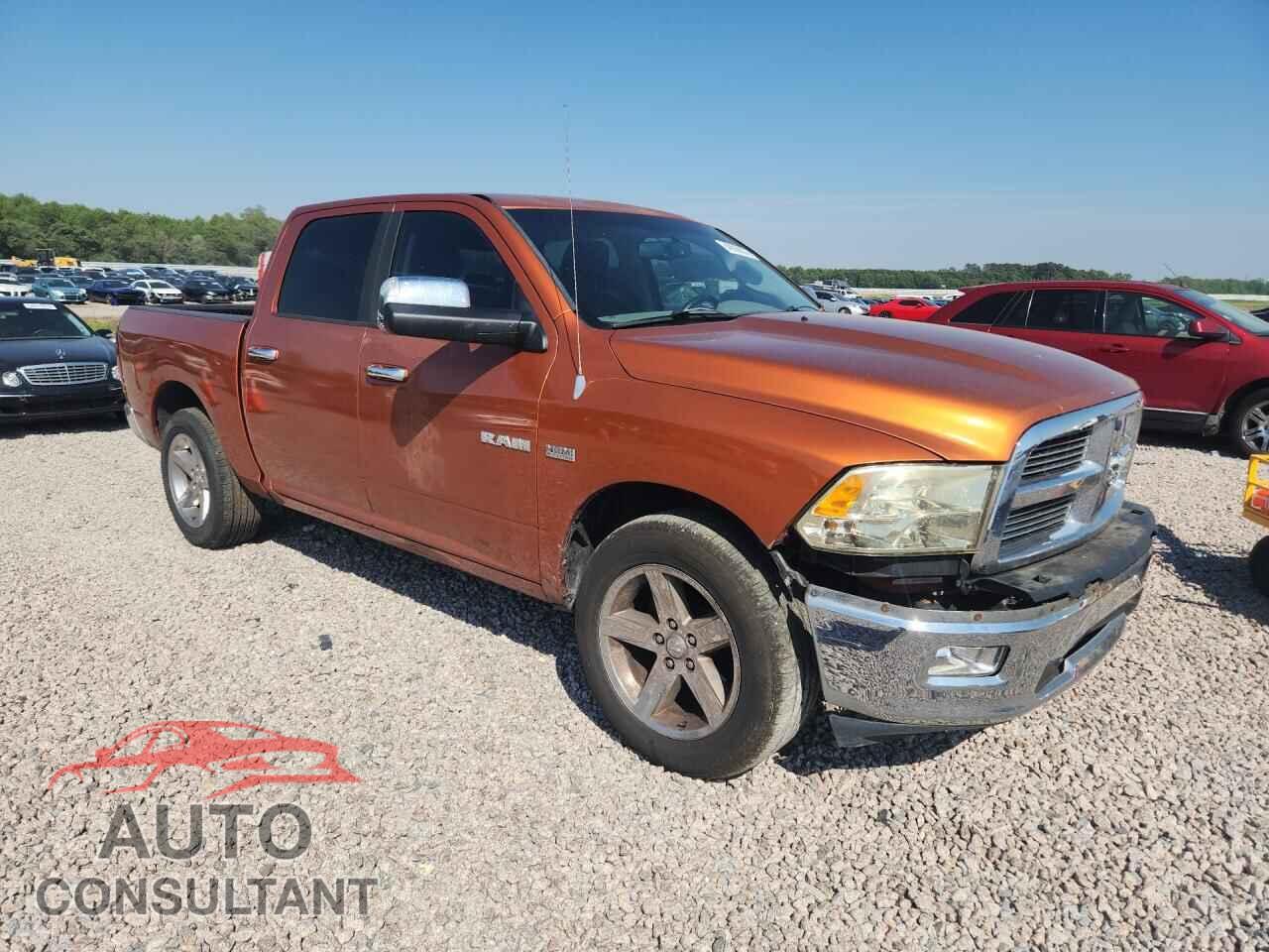 DODGE RAM 1500 2010 - 1D7RB1CT1AS166360