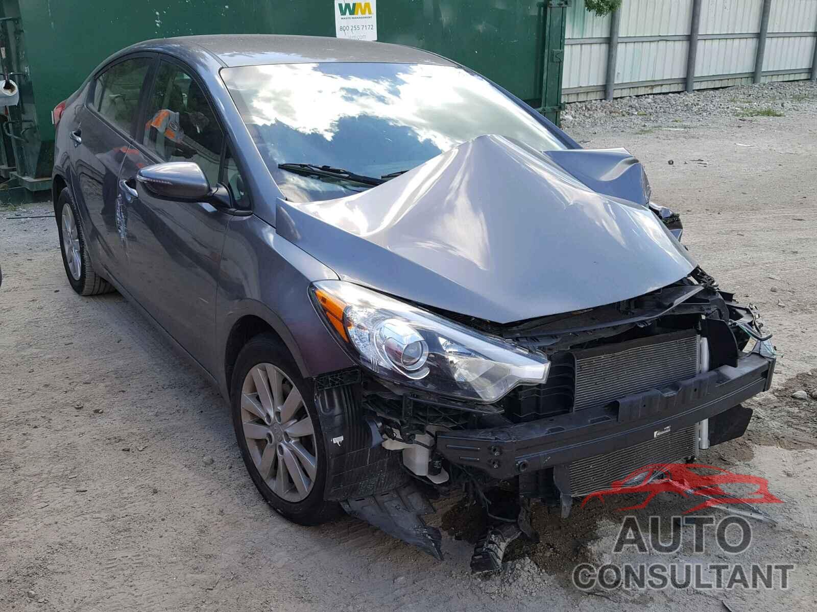 KIA FORTE 2016 - KNAFX4A61G5460892