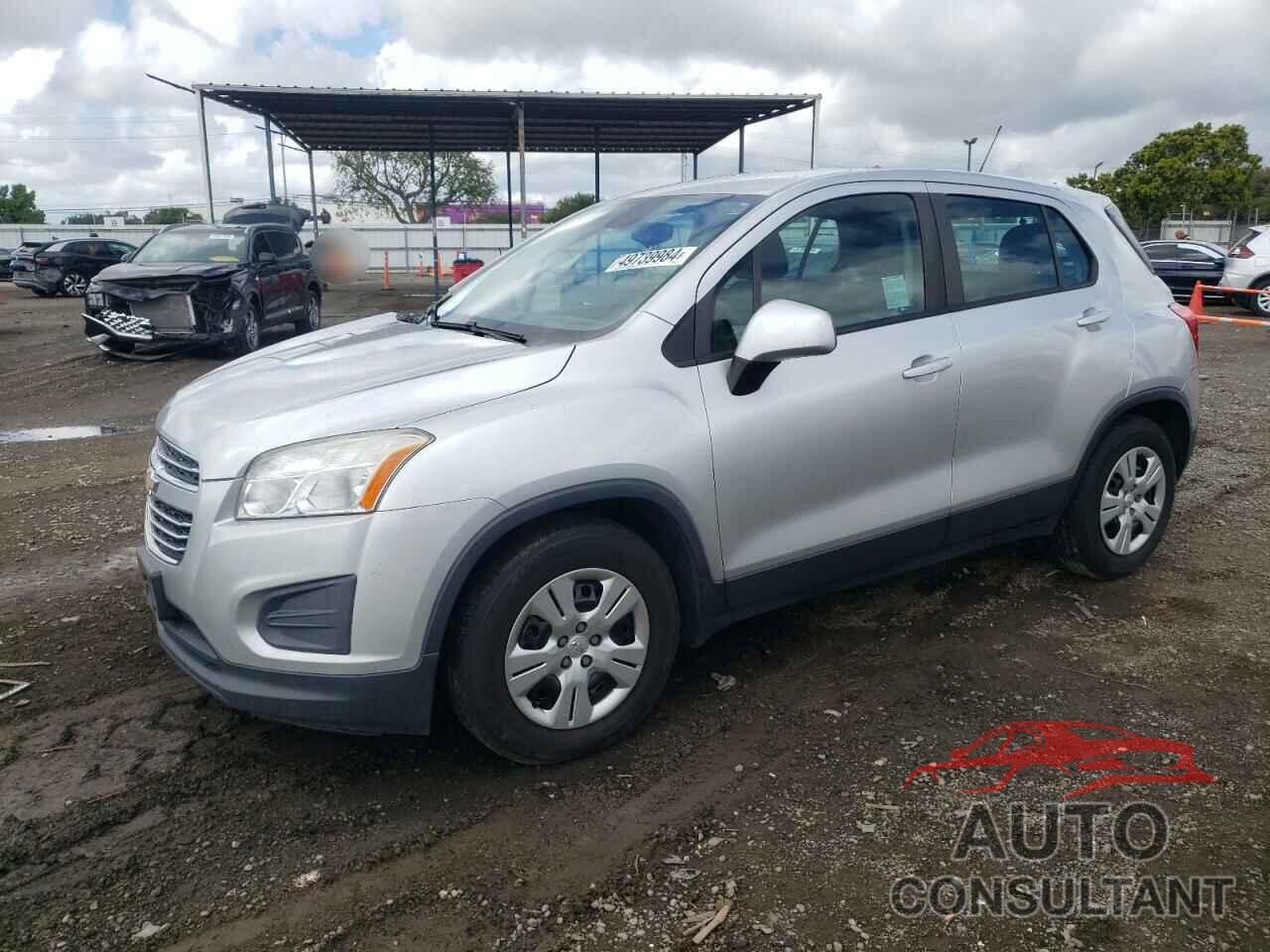 CHEVROLET TRAX 2016 - KL7CJKSB1GB762236