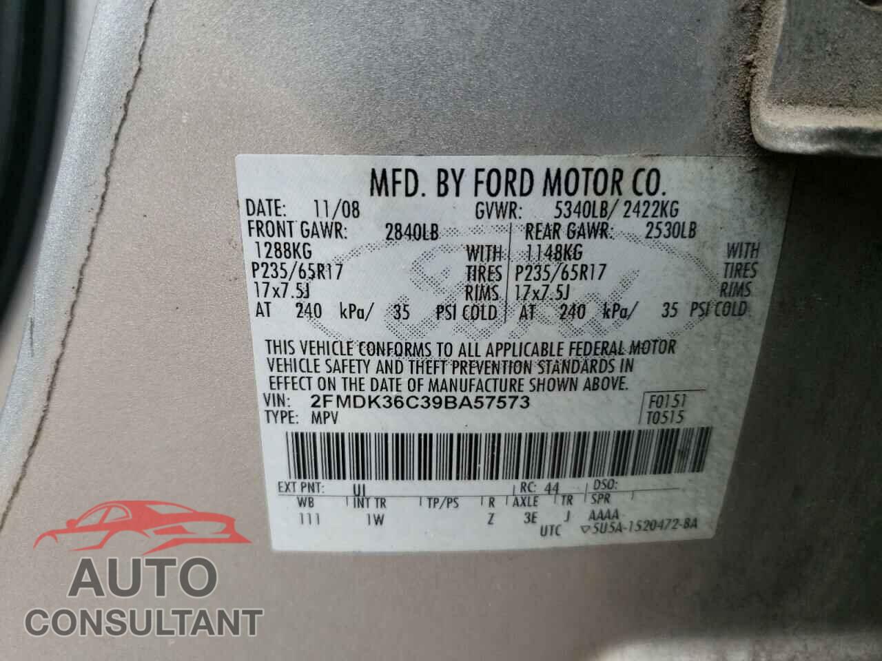 FORD EDGE 2009 - 2FMDK36C39BA57573