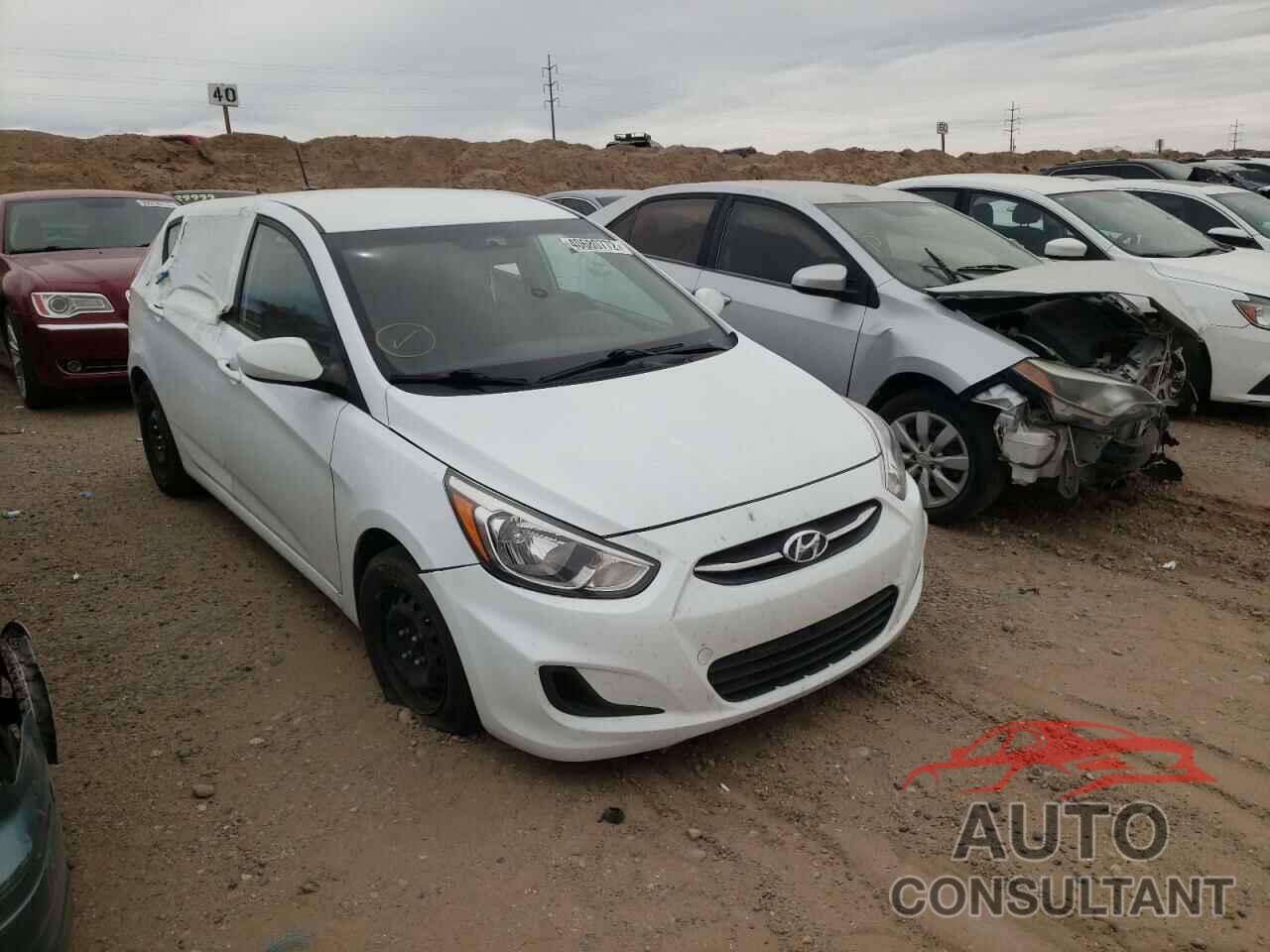 HYUNDAI ACCENT 2017 - KMHCT5AE8HU329850