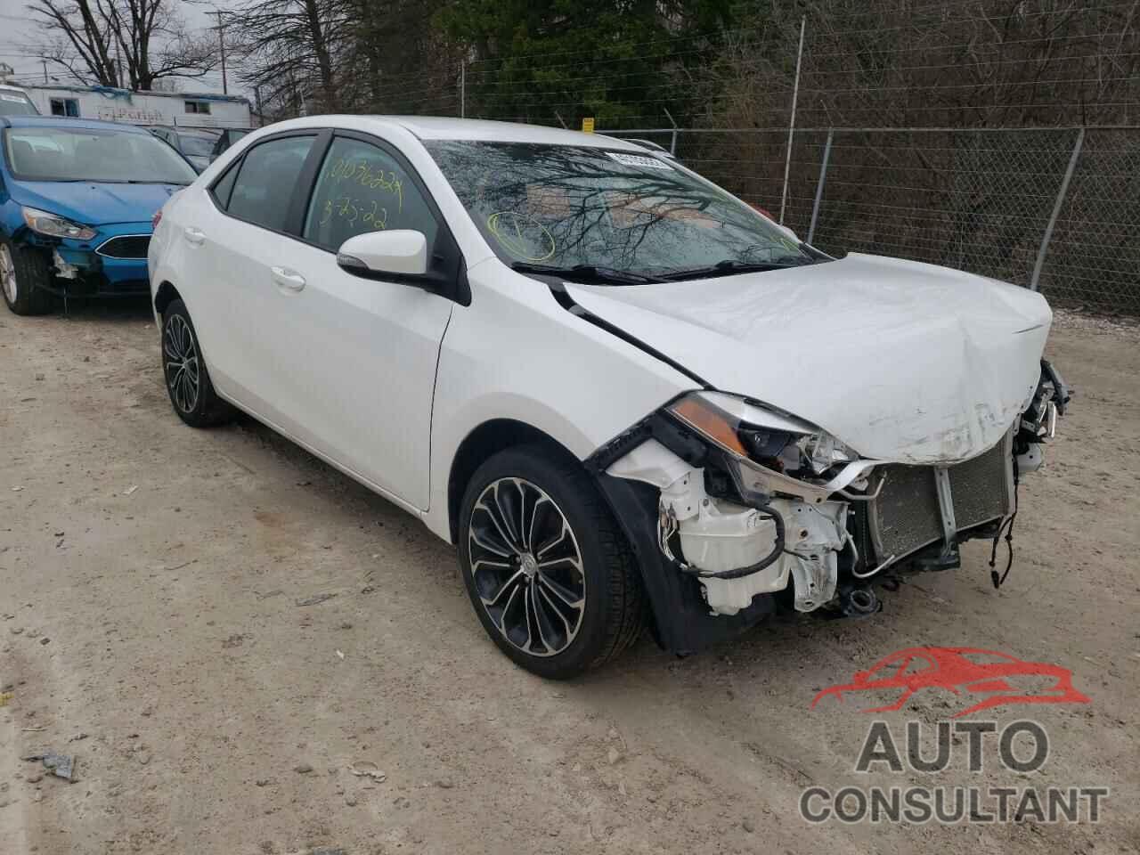 TOYOTA COROLLA 2016 - 2T1BURHE8GC584942