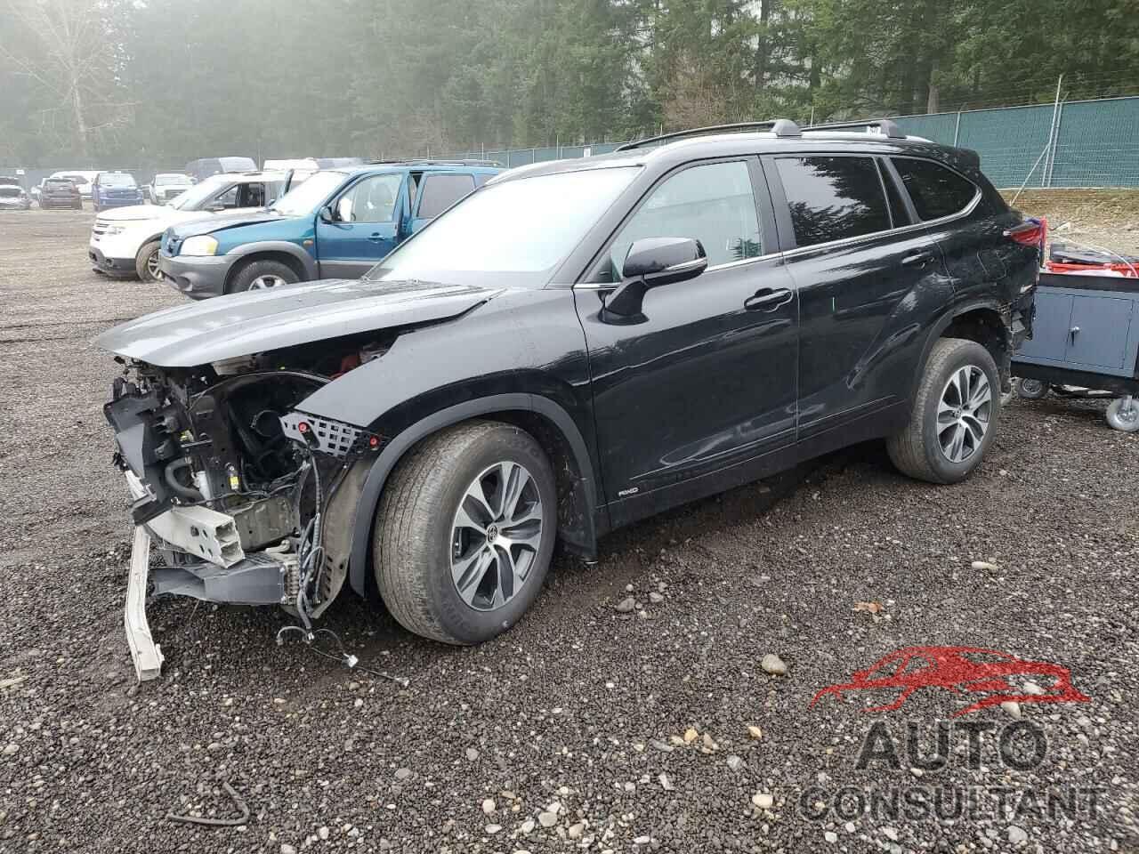 TOYOTA HIGHLANDER 2023 - 5TDKBRCH9PS599822