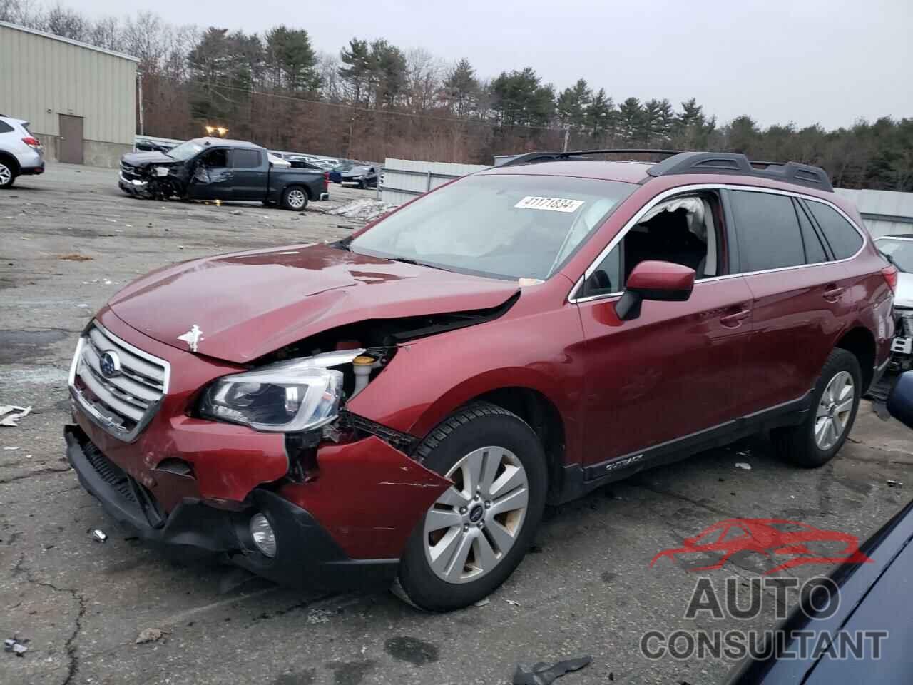SUBARU OUTBACK 2017 - 4S4BSACC1H3366649