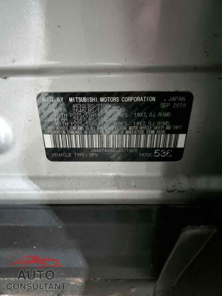 MITSUBISHI ECLIPSE 2020 - JA4AT4AA6LZ011928